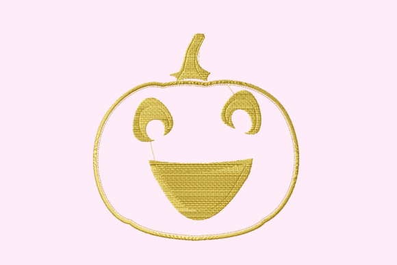 Applique Big Smile Pumpkin: A Warm Embroidery Review