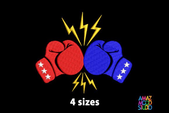 Boxing Gloves Embroidery Design Review for Boutique Sweatshirts