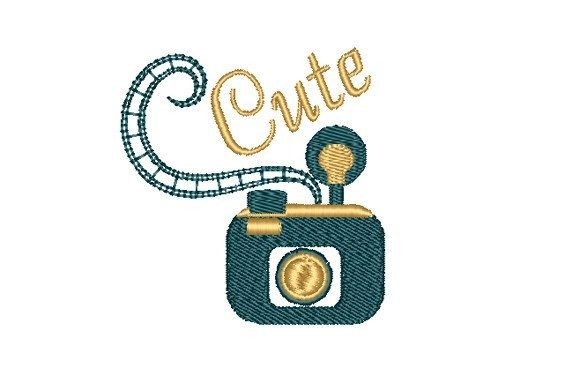 Cute Camera Embroidery Design: A Stitcher's Review