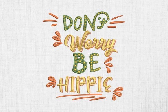 Don’t Worry Be Hippie Boho Embroidery: A Pro Designer’s Review