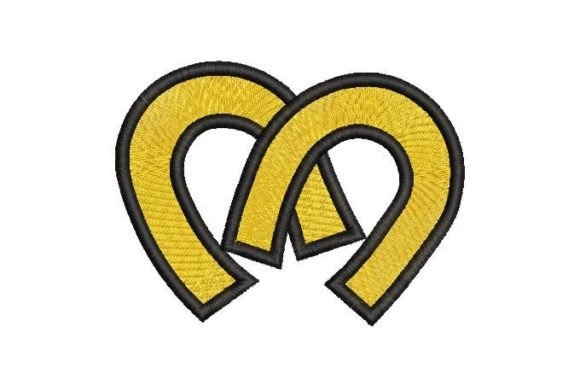 Horse Shoe Heart Shape on Boutique Sweatshirts