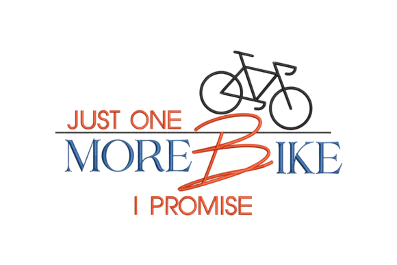 Just One More Bike: An Embroidery Designer's Review