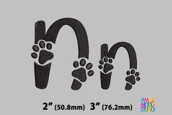 Letter N Paws Monogram: Embroidery Designer Review
