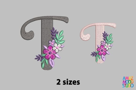 Letter T Floral Monogram: A Seasonal Embroidery Review