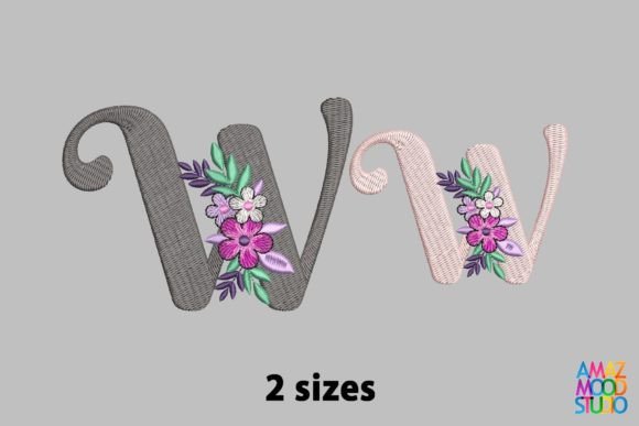 Letter W Floral Monogram: A Seasonal Embroidery Review